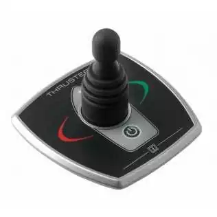 Tableau de commande à joystick pour propulseur d'étrave avec temporisation en aluminium 95 x 95 mm 12 24V