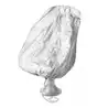 Housse pour siege argent nylon avec revêtement PU