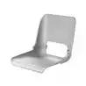 Siege ergonomique blanc rabatable sans coussin