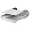 Siege ergonomique blanc rabatable sans coussin