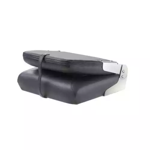 Siege luxe rabatable gris foncé 400mm