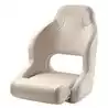 Siege Pilot "sportif" blanc avec accoudoirs et releve de siège