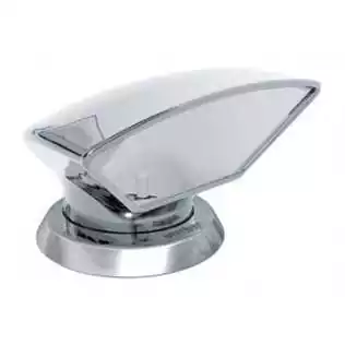 Manche à air inox Vétus Donald Ø75 mm – Orientable & amovible, intérieur blanc