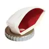 Manche à air DONALD 2 Ø75 mm | PVC souple, orientable, intérieur rouge
