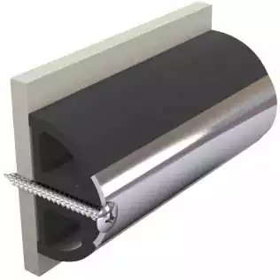 Liston de protection en vinylique blanc HARO5S 50 x 34 mm rouleau de 20 m (prix par m)