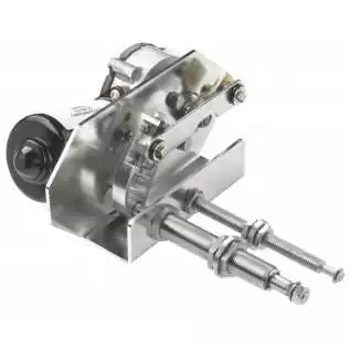 Moteur d'essuie-glaces renforcé HEAVY DUTY avec reglage angle de balayage arbre long 12 volts