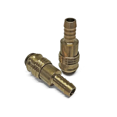 Jeu de 2 raccords rapides pour vérins hydrauliques