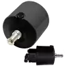 Pompe hydraulique type HTP20 noire pour tuyau diamètre 10mm avec clapet anti-retour