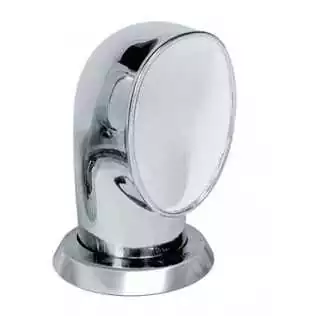 Manche à air inox Vétus Jerry Ø75 mm – Orientable & amovible, intérieur blanc