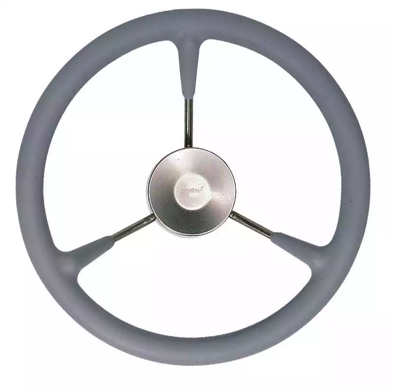 Volant noir diamètre 380mm revetue polyuréthane