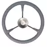 Volant noir diamètre 380mm revetue polyuréthane