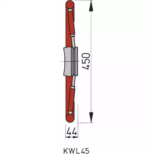 Volant avec cercle en acajou type KW45 diamètre 450mm