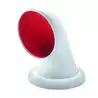 Manche à air MARIN Ø100 mm – Passage Ø100 mm, synthétique rouge, orientable | VETUS