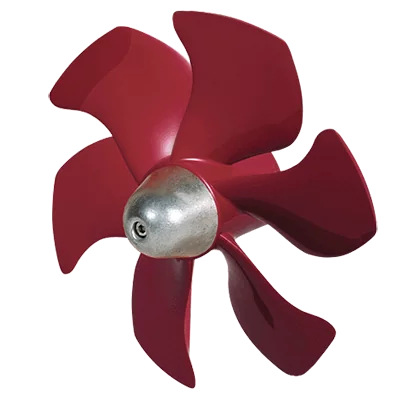 Hélice 6 pales diamètre 250 mm pour propulseurs 125/130/160 kgf