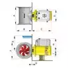 Kit d'installation pour hélice de poupe diamètre 125 mm
