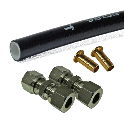 Kit de raccords flexibles VETUS pour tubes en cuivre 8 x 10 mm