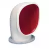 Manche à air YOGI S Ø125 mm – PVC rouge orientable & amovible, collerette synthétique