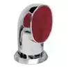 Manche à air inox Tom Ø100 mm intérieur rouge | Orientable & robuste
