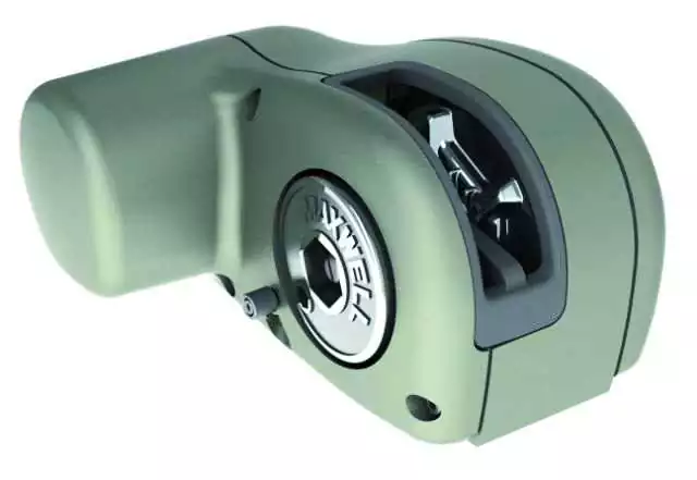 Guindeau Horizontal HRC-FF 8 – 24V 600W – Chaîne 8 mm DIN 766 & Corde 14 mm – Chute libre automatique