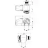 Guindeau Horizontal HRC10-8 Hydraulique – SCW Gauche – Chaîne 8 mm DIN 766 & Corde 14–16 mm – Chute libre conique