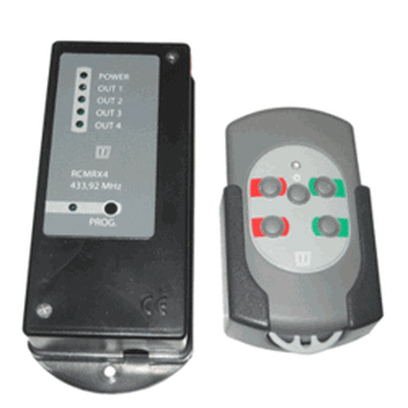 RCM4 Télécommande pour propulseur ou guindeau 4 canaux 12 24V
