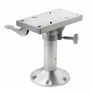 Pied de siege fixe pivotant amovible hauteur 33 cm