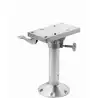 Pied de siege fixe pivotant amovible hauteur 45 cm