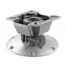 Pied de siege pivotant hauteur 130 mm