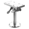 Pied de siege fixe pivotant amovible hauteur 38 cm