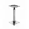 Pied de siege avec glissiere et connection rapide sur embase hauteur 57-74 cm