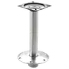 Pied de siege fixe avec reglage rapide - hauteur 33 cm