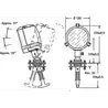 Projecteur diamètre 150mm 12V commande à rotule depuis la timonerie ampoule non fournie