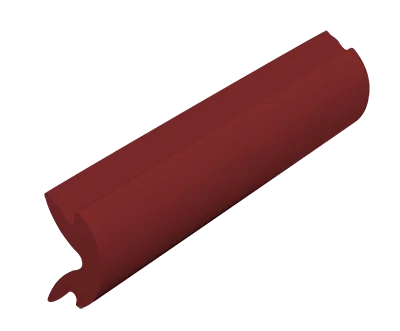 Ruban pour liston de protection lie-de-vin rouleau de 20 m (prix par metre)