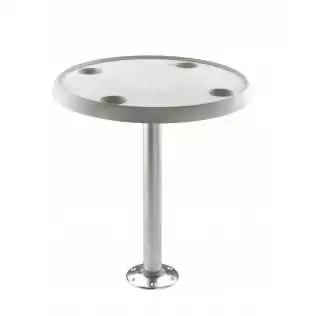 Table ronde 60 cm hauteur fixe 68 cm