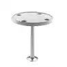 Table ronde 60 cm  hauteur fixe 68 cm