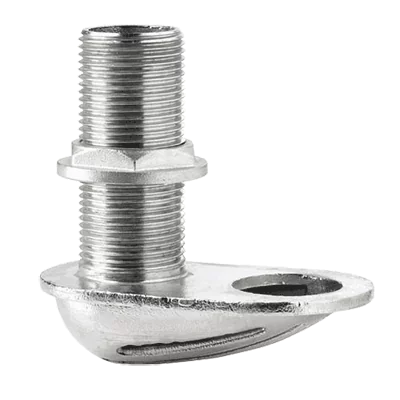 Passe coque à crépine inox 3/4'' pouces diamètre tuyau 19mm Passe coque à crépine inox 3/4'' pouces diamètre tuyau 19mm