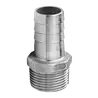 Raccord annelé inox male G3/4''pour tuyau 25mm
