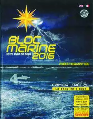 Bloc Marine Mediterranée atlas de la navigation
