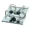 Table de cuisson encastrable inox 2 feux sans allumage