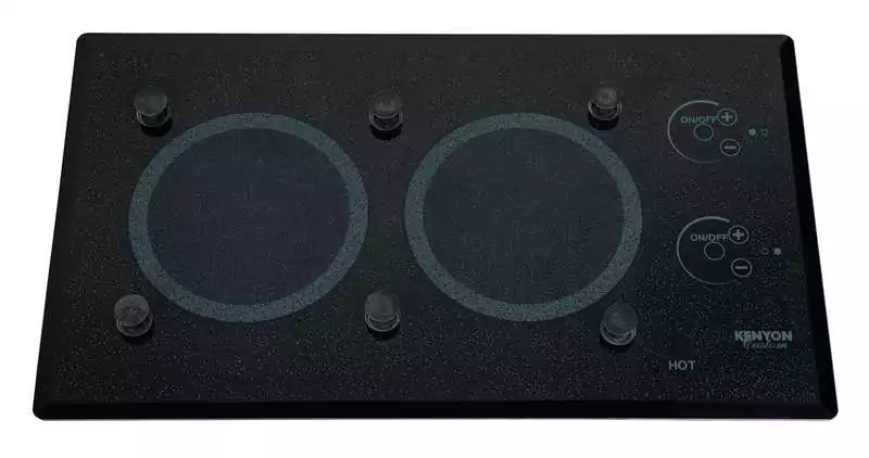 Table de cuisson vitrocéramique 2 feux tactile 240V encastrable