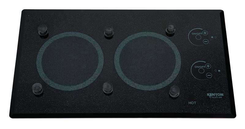 Table de cuisson vitrocéramique 2 feux tactile 110V encastrable Table de cuisson vitrocéramique 2 feux tactile 110V encastrable