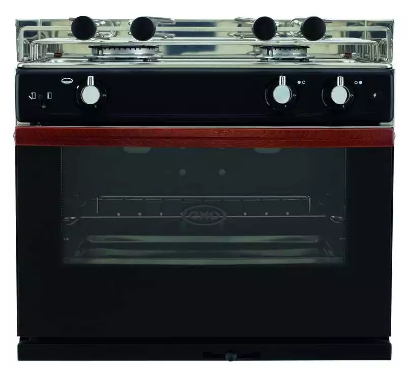 Four cuisinière Gascogne 2 feux avec serre-casseroles