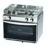 Cuisinière 3 feux avec four Grand large inox