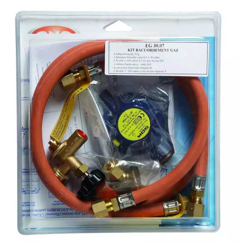 Kit de connexion gaz spécial marine garantie 5 ans