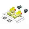 Kit double robinets en Y G1/4 - G1/4