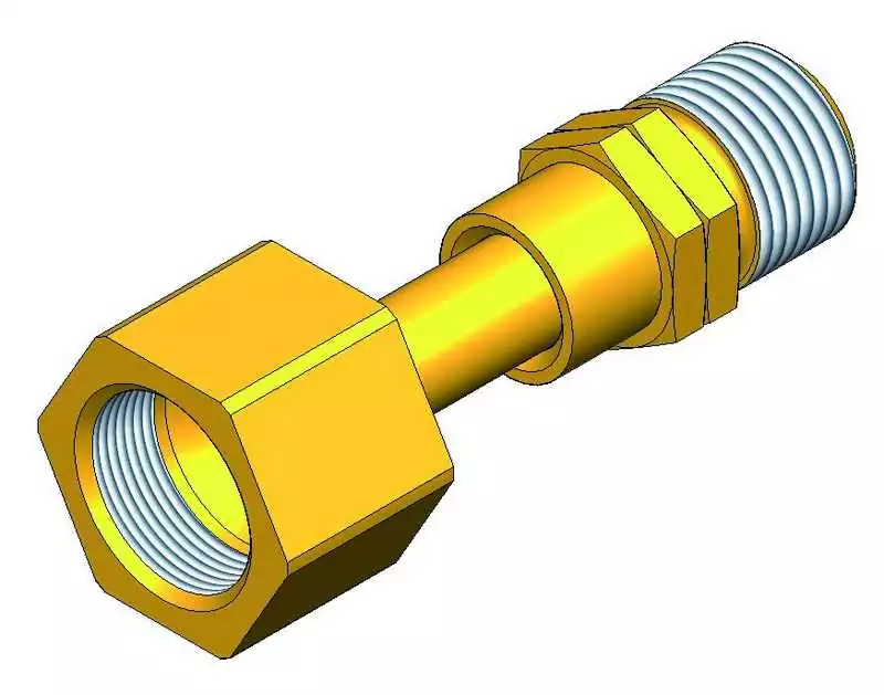 Kit raccord de cuisine Adaptateur SAE 5/8 pipe G1/4
