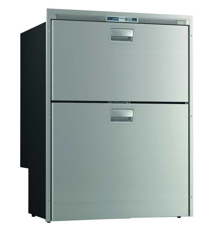 Congélateur réfrigérateur inox 182L SeaDrawer DW210 DTX 12/24V Steelock