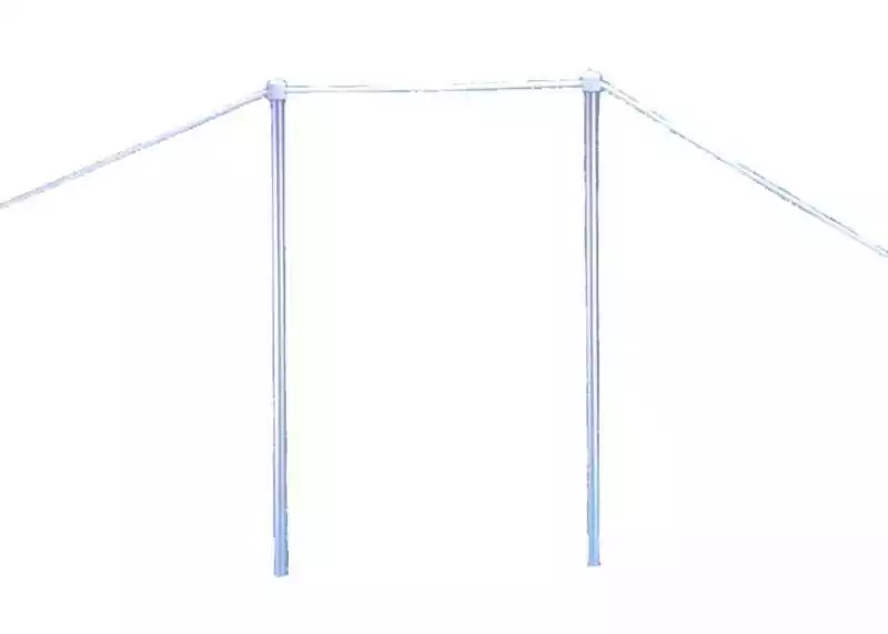 Support pour chandelier diamètre 25mm main courante passerelle