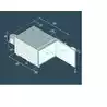 Réfrigérateur encastrable à tiroir BRK35P 35L 12/24V unité externe