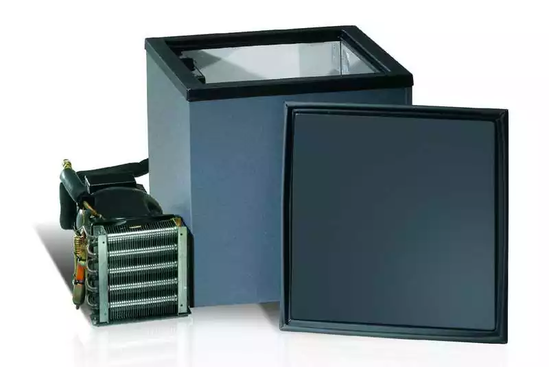Congélateur Top Loading 37L TL 37 BT 12/24V Gris avec groupe de froid séparé 